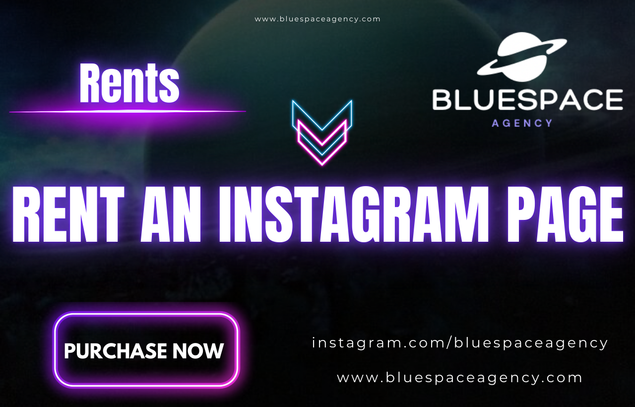 Rent Advertising Instagram Page