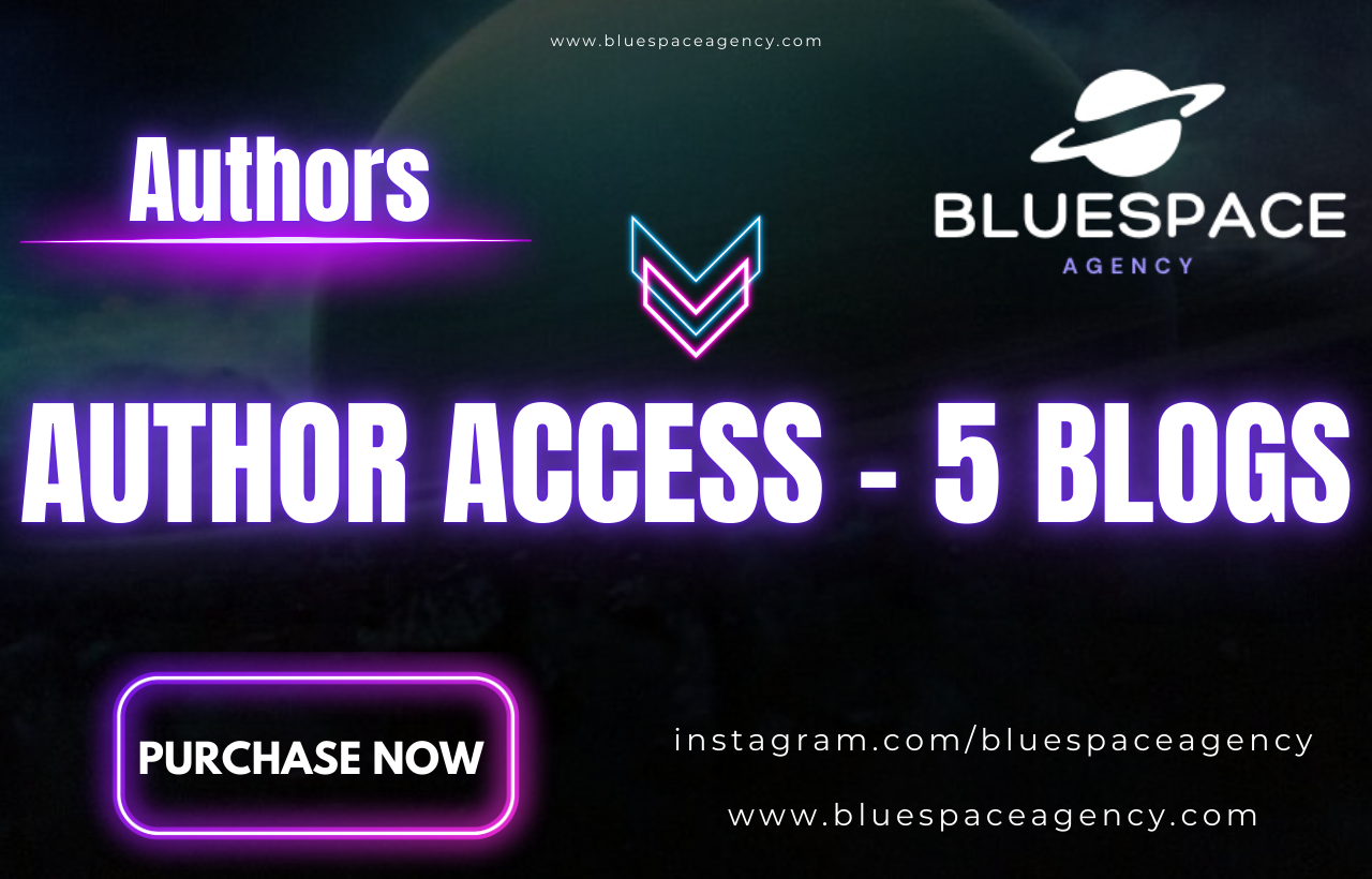 Author Access - 5 Blogs