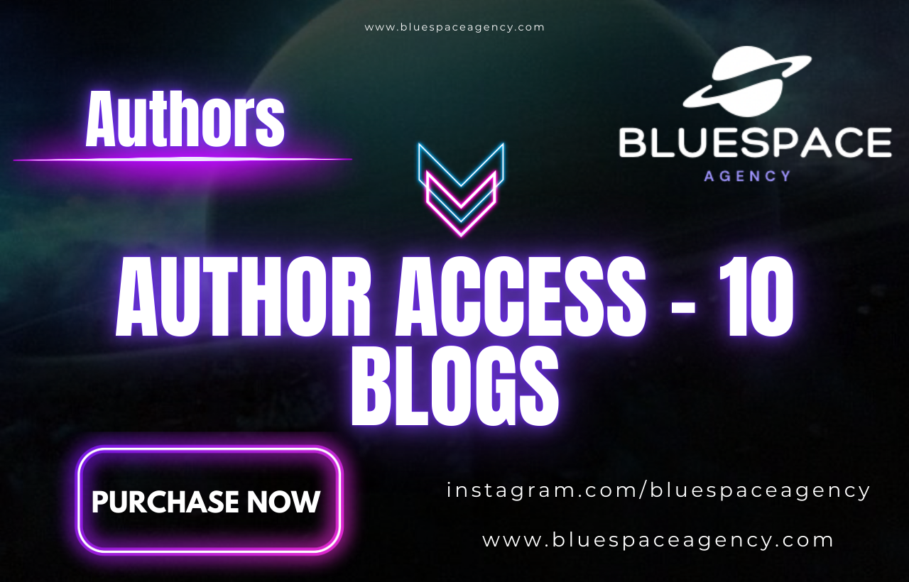 Author Access - 10 Blogs