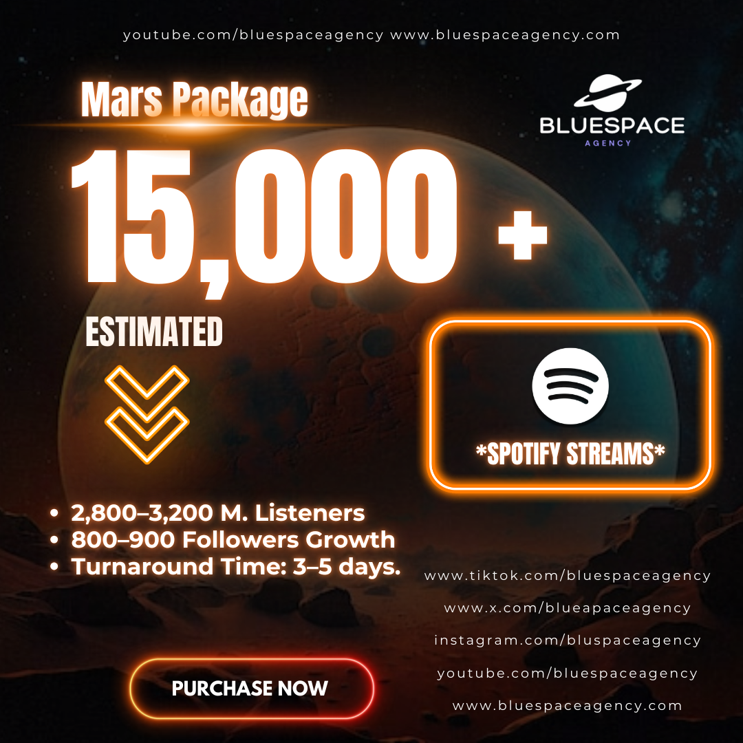 Mars Package - 15,000 Streams