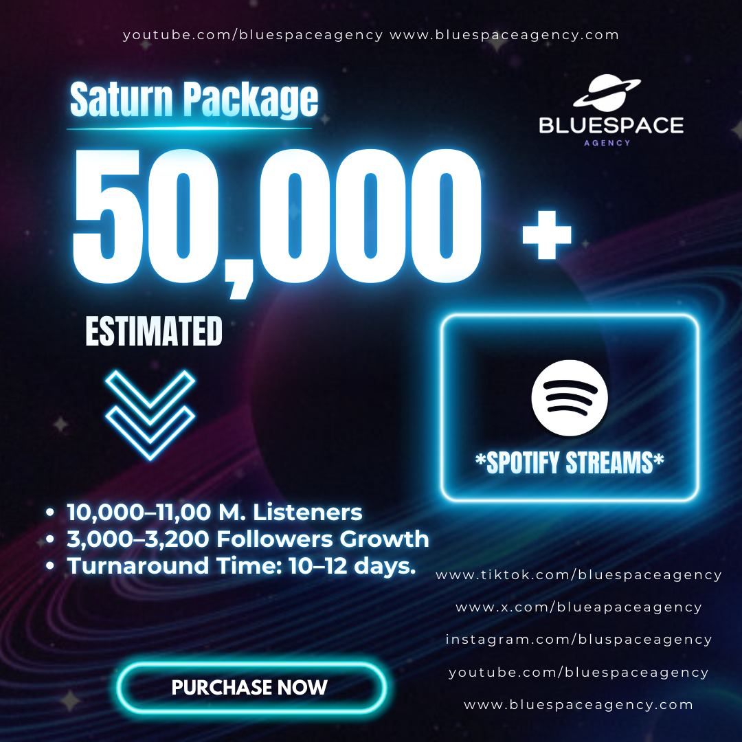 Saturn Package - 50,000 Streams